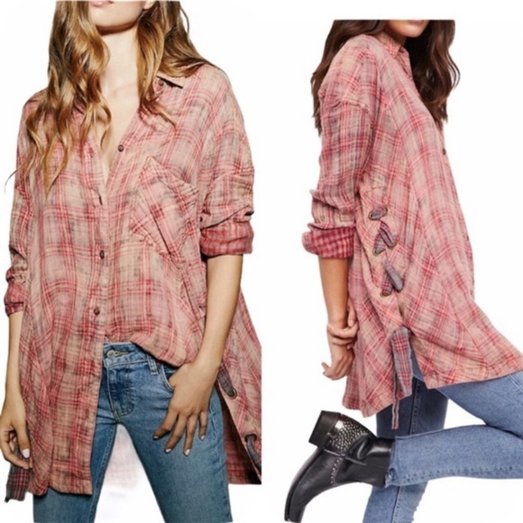Free People Nordic Nights W/Contrasting Lace-Up Detailing - Picture 1 of 16